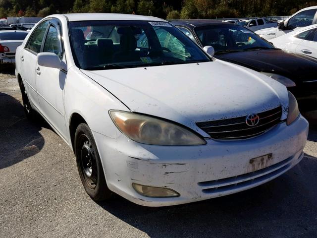 4T1BE32K14U273632 - 2004 TOYOTA CAMRY LE WHITE photo 1