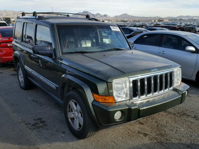 1J8HH58N58C190874 - 2008 JEEP COMMANDER GREEN photo 1