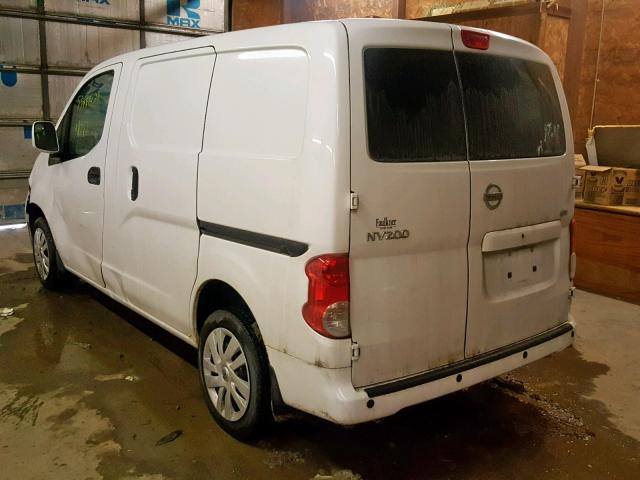 3N6CM0KNXHK702628 - 2017 NISSAN NV200 2.5S WHITE photo 3