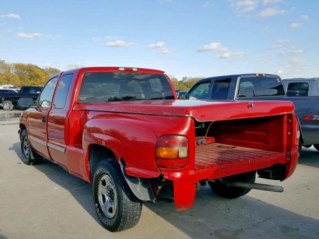 2GTEC19T4Y1115684 - 2000 GMC NEW SIERRA RED photo 3