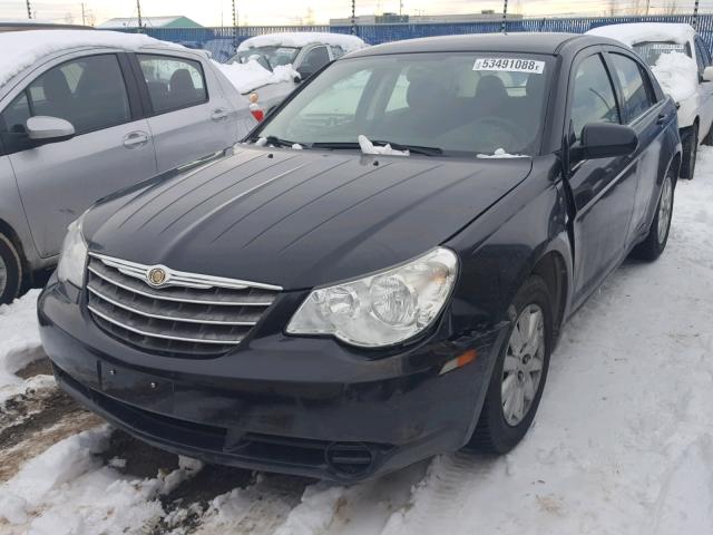 1C3LC46B09N554020 - 2009 CHRYSLER SEBRING LX BLACK photo 2