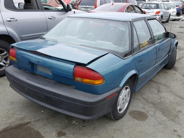 1G8ZH5595RZ157353 - 1994 SATURN SL1 TURQUOISE photo 4