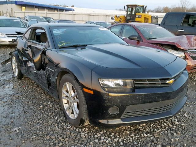 2G1FA1E31E9238431 - 2014 CHEVROLET CAMARO LS BLACK photo 1