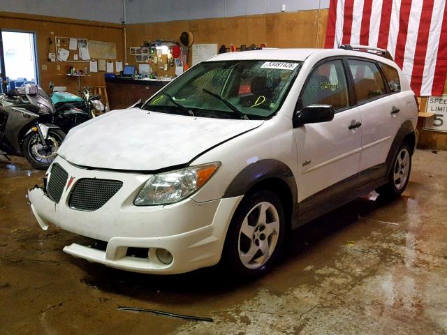 5Y2SL65896Z414609 - 2006 PONTIAC VIBE WHITE photo 2