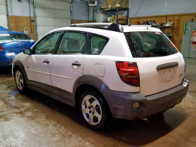 5Y2SL65896Z414609 - 2006 PONTIAC VIBE WHITE photo 3