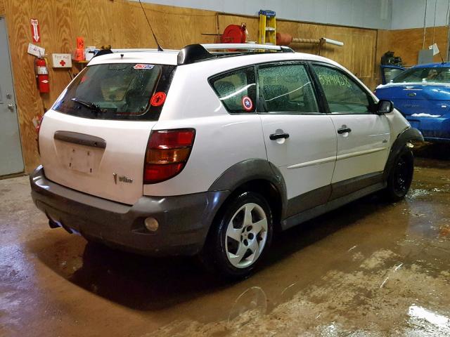 5Y2SL65896Z414609 - 2006 PONTIAC VIBE WHITE photo 4