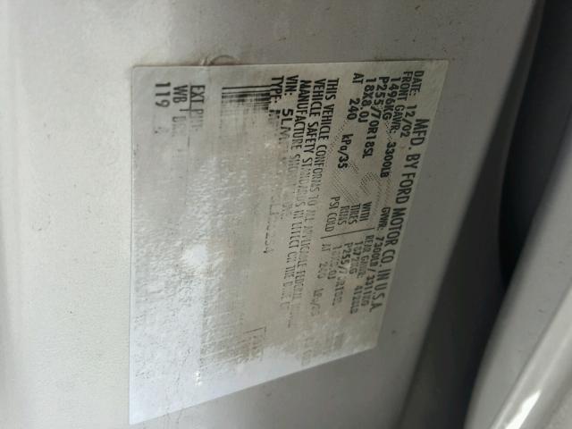 5LMFU27R93LJ26254 - 2003 LINCOLN NAVIGATOR Алтын фото 10