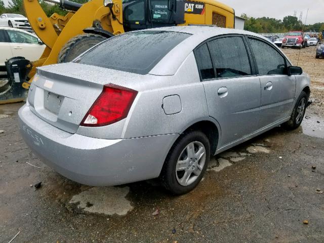 1G8AJ55F77Z109566 - 2007 SATURN ION LEVEL SILVER photo 4
