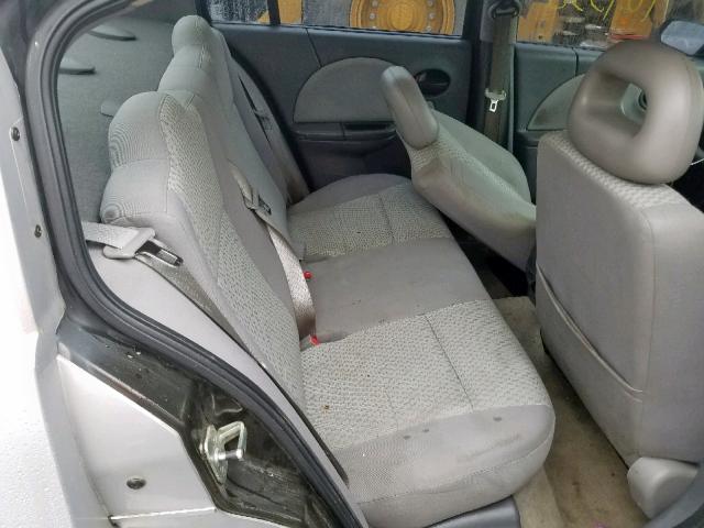 1G8AJ55F77Z109566 - 2007 SATURN ION LEVEL SILVER photo 6