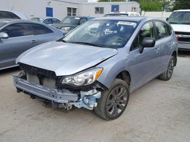 JF1GPAA6XE8220635 - 2014 SUBARU IMPREZA BA SILVER photo 2