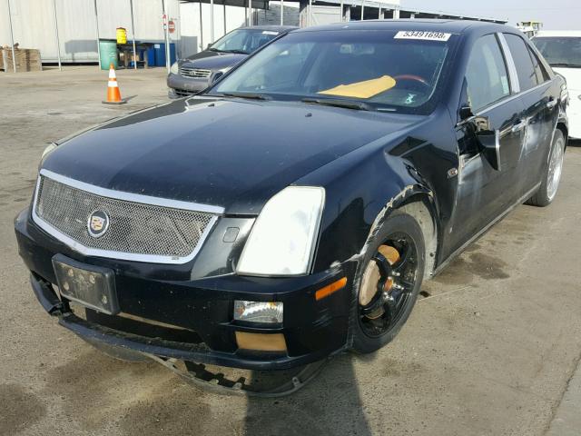 1G6DC67A460207951 - 2006 CADILLAC STS BLACK photo 2