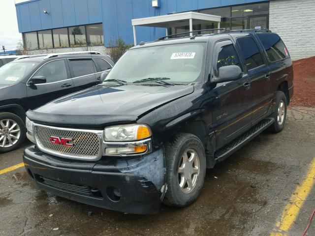 1GKFK66U24J178658 - 2004 GMC YUKON XL D BLACK photo 2