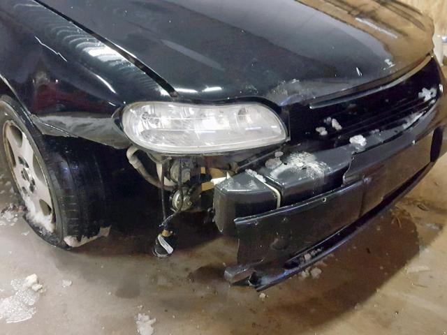 1G1NE52J33M668665 - 2003 CHEVROLET MALIBU LS BLACK photo 9