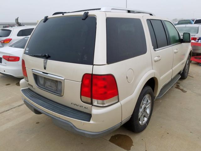 5LMEU68H25ZJ20174 - 2005 LINCOLN AVIATOR 奶油色 照片 4