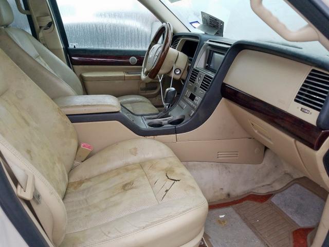 5LMEU68H25ZJ20174 - 2005 LINCOLN AVIATOR 奶油色 照片 5
