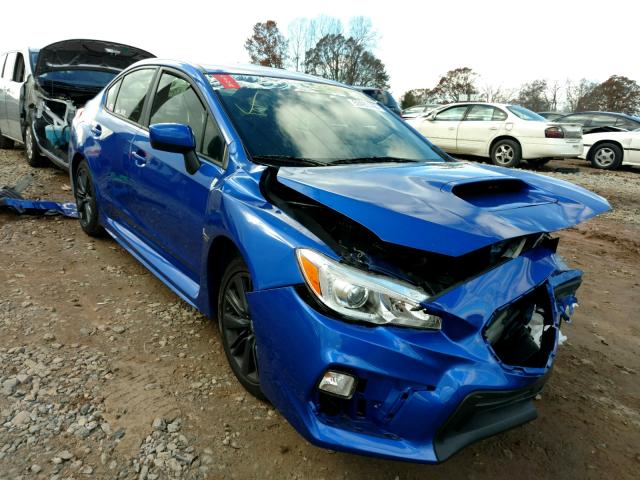 JF1VA1A64J9821665 - 2018 SUBARU WRX BLUE photo 1