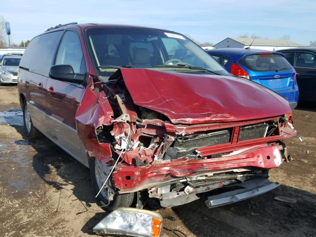 2FMDA58214BA99025 - 2004 FORD FREESTAR L RED photo 1