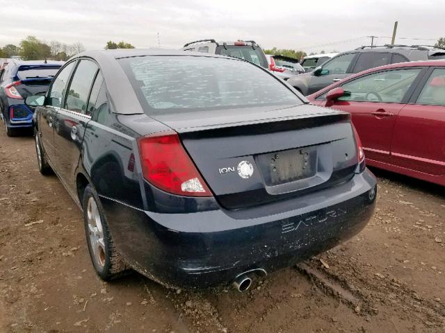 1G8AL52F84Z119209 - 2004 SATURN ION LEVEL BLACK photo 3