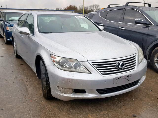 JTHDL5EF2A5001334 - 2010 LEXUS LS 460L SILVER photo 1