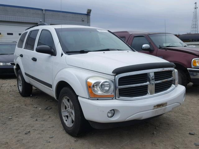 1D4HB48N36F135390 - 2006 DODGE DURANGO SL WHITE photo 1