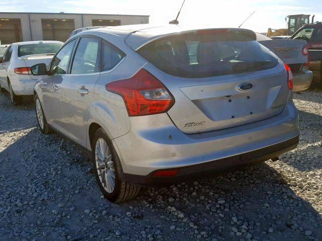 1FADP3N26DL382523 - 2013 FORD FOCUS TITA SILVER photo 3