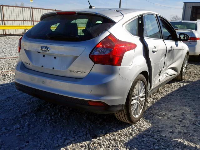 1FADP3N26DL382523 - 2013 FORD FOCUS TITA SILVER photo 4