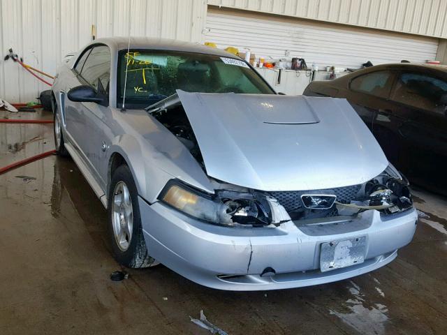 1FAFP404X4F126293 - 2004 FORD MUSTANG SILVER photo 1