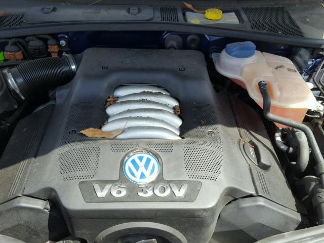 WVWRH63B32P359255 - 2002 VOLKSWAGEN PASSAT GLX 蓝色 照片 7