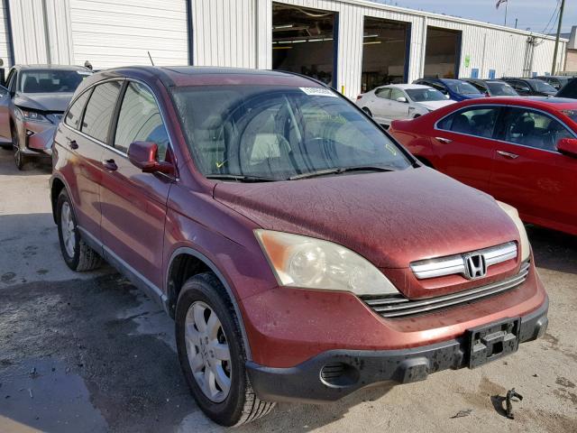 5J6RE38798L005634 - 2008 HONDA CR-V EXL BURGUNDY photo 1