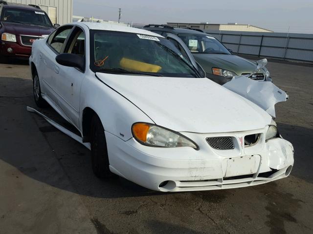 1G2NE52E55M251291 - 2005 PONTIAC GRAND AM S WHITE photo 1