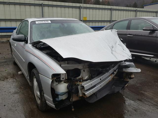 2G1WX12K049236811 - 2004 CHEVROLET MONTE CARL SILVER photo 1