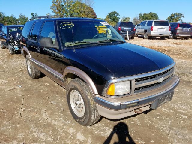 1GNDT13W6V2131676 - 1997 CHEVROLET BLAZER BLACK photo 1