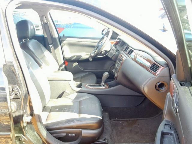 2G1WD58C381356459 - 2008 CHEVROLET IMPALA SUP შავი ფოტო 5