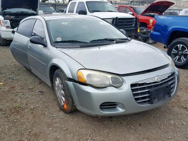 1C3EL46XX4N416448 - 2004 CHRYSLER SEBRING LX GREEN photo 1