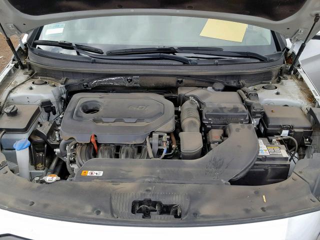 5NPE34AF7HH500288 - 2017 HYUNDAI SONATA SPO SILVER photo 7