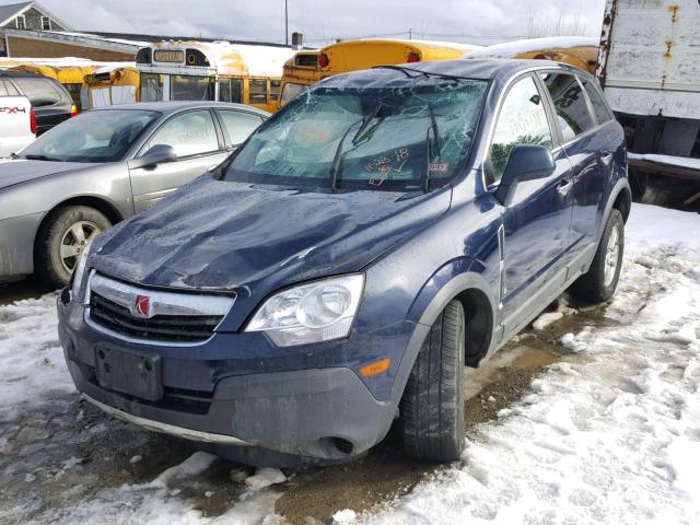 3GSDL43N88S690208 - 2008 SATURN VUE XE BLUE photo 2