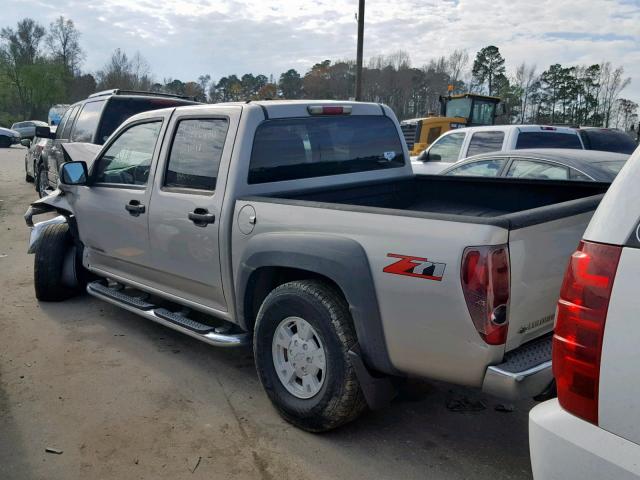 1GCDS136058281338 - 2005 CHEVROLET COLORADO TAN photo 3