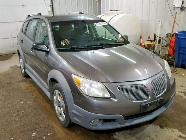 5Y2SL65887Z403618 - 2007 PONTIAC VIBE GRAY photo 1