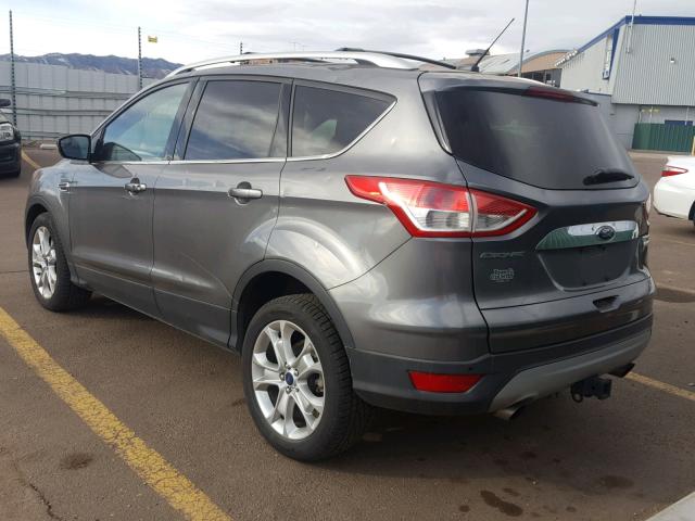 1FMCU0J96EUC45590 - 2014 FORD ESCAPE TIT GRAY photo 3