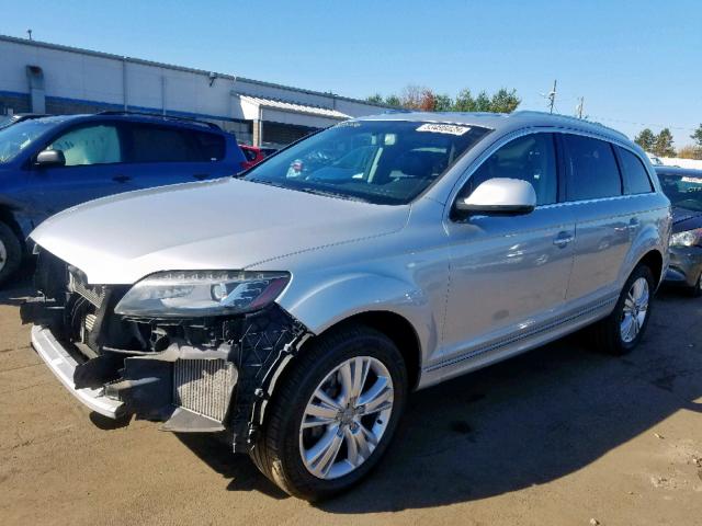 WA1LMAFE4AD006236 - 2010 AUDI Q7 TDI SILVER photo 2