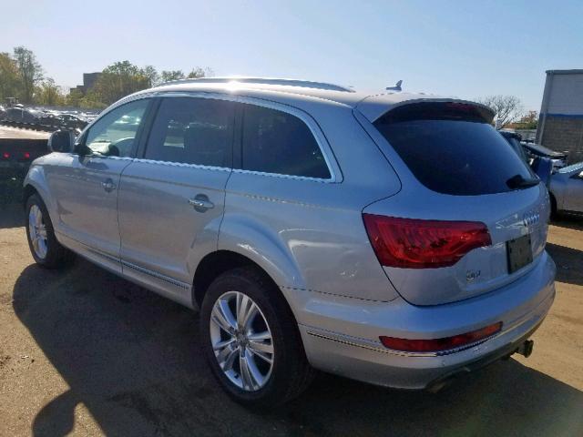 WA1LMAFE4AD006236 - 2010 AUDI Q7 TDI SILVER photo 3