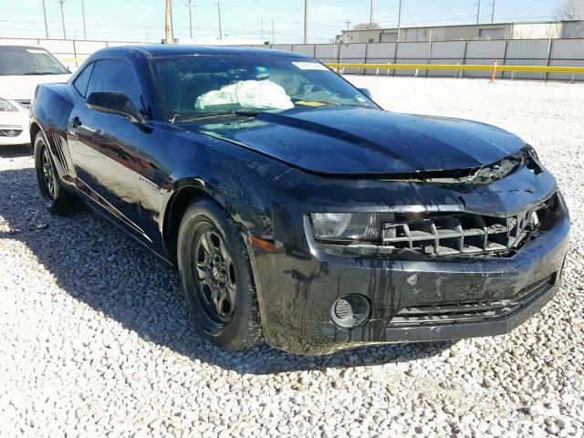 2G1FA1E32C9144491 - 2012 CHEVROLET CAMARO LS BLACK photo 1