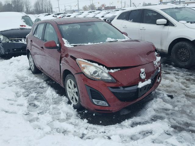 JM1BL1H5XA1269835 - 2010 MAZDA 3 S BURGUNDY photo 1