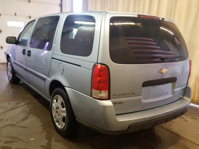 1GNDV23W07D182386 - 2007 CHEVROLET UPLANDER L 蓝色 照片 3