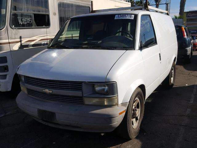 1GCDM19X35B112928 - 2005 CHEVROLET ASTRO WHITE photo 2