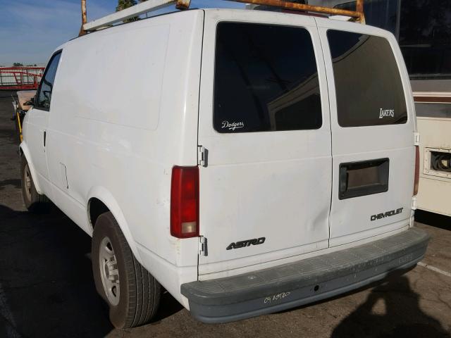 1GCDM19X35B112928 - 2005 CHEVROLET ASTRO WHITE photo 3