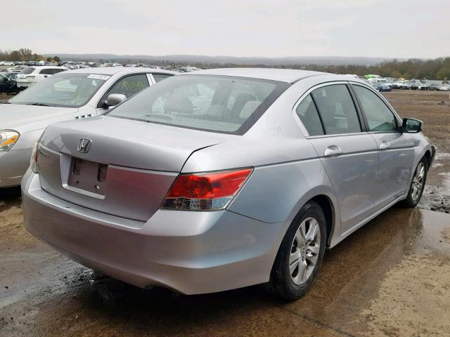 1HGCP264X9A052792 - 2009 HONDA ACCORD LXP SILVER photo 4