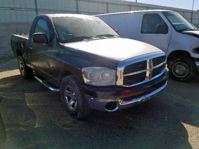 1D7HA16N48J229625 - 2008 DODGE RAM 1500 S SILVER photo 1