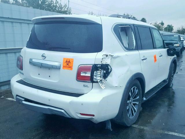 JN8AY2ND8J9052143 - 2018 NISSAN ARMADA SV WHITE photo 4