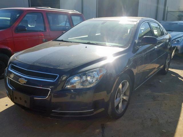 1G1ZC5E04CF174460 - 2012 CHEVROLET MALIBU 1LT 黑色 照片 2